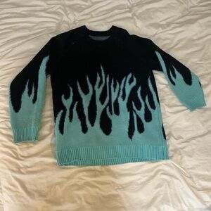 Motel Rocks oversized black sweater